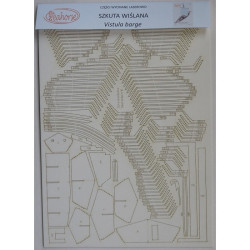 Vistula szkuta from XVIII century - a kit