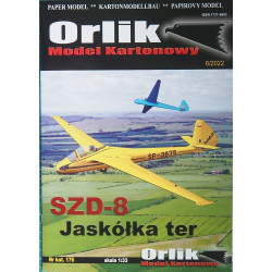 SZD-8 „Jaskolka ter“ – lenkiškas sklandytuvas – rinkinys