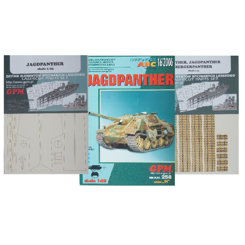 Sd. Kfz. 173 Ausf.G „Jagdpanther“ – the German self-propelled tank destroyer - a kit