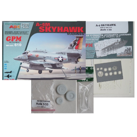McDonnall Douglas A-4M „Skyhawk“ Marines – штурмовик США – набор